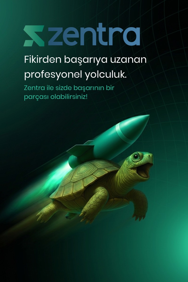 Zentra yazılım ve dijital dönüşüm süreçlerini anlatan kurumsal ekip görseli
